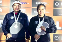 female athletes secure both silver and bronze medals